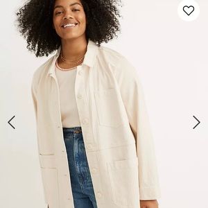Madewell Becker Oversized Chore Coat 
